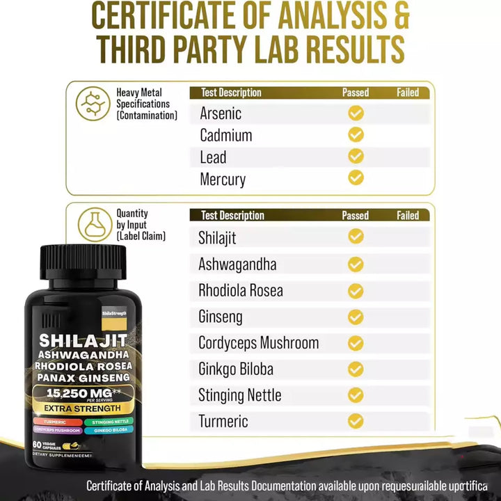 2 PACK Sea Moss & Shilajit: Sea Moss 7000 mg, Shilajit 9000 mg, Ashwagandha 2000 mg, jengibre y Rhodiola Rosea 1000 mg