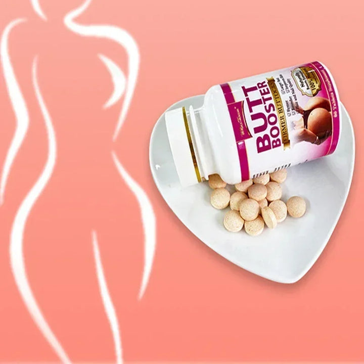 Butt Booster- Capsulas Agrandadoras de Pompis, Trasero- Efecto RAPIDO!