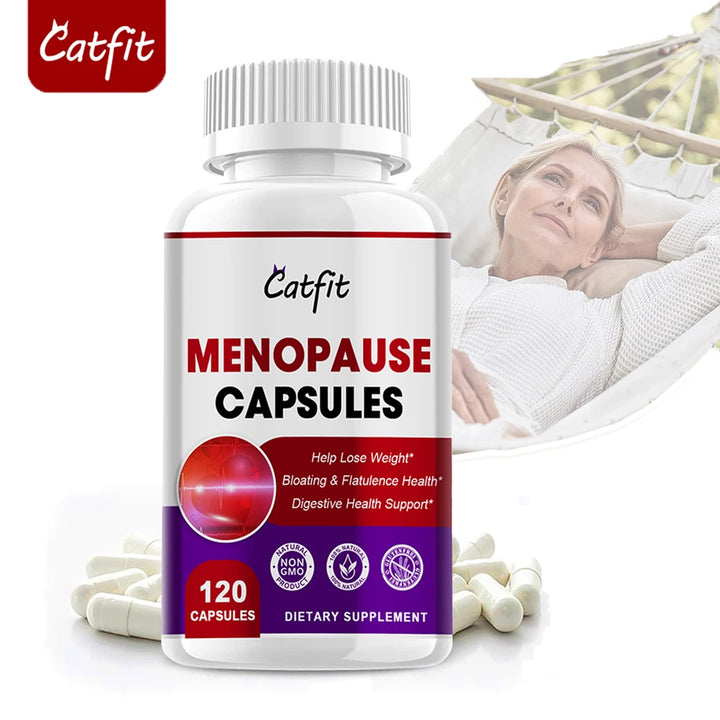 Cápsulas de alivio de la menopausia - para los sudores nocturnos, trastornos del sueño y el estado de ánimo