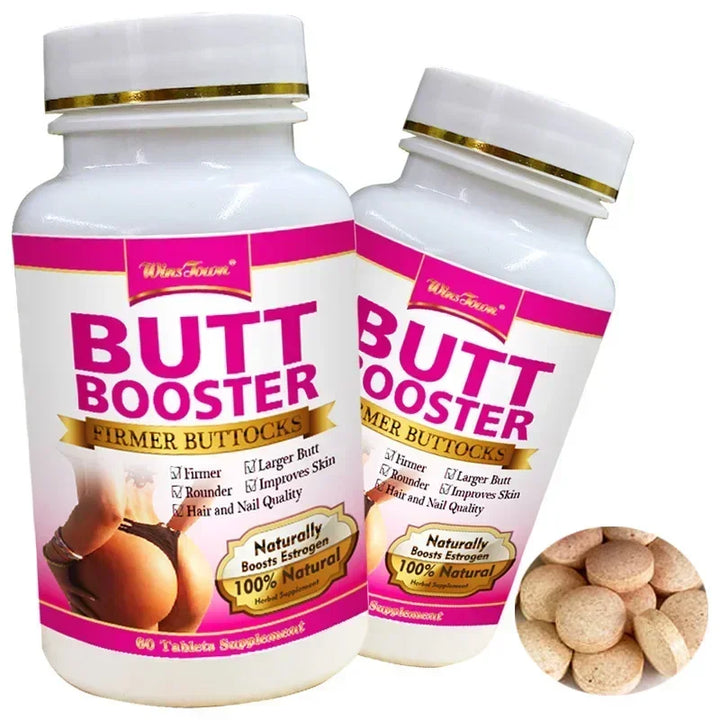 Butt Booster- Capsulas Agrandadoras de Pompis, Trasero- Efecto RAPIDO!