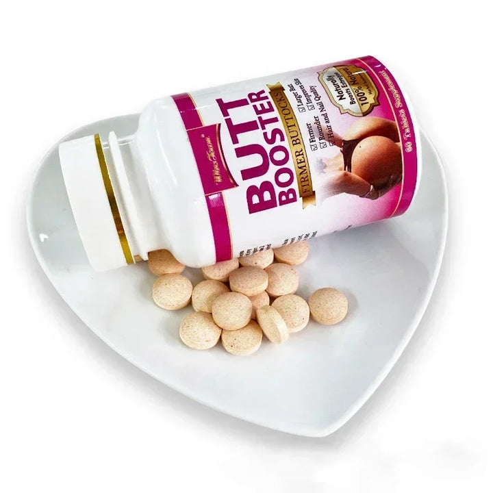 Butt Booster- Capsulas Agrandadoras de Pompis, Trasero- Efecto RAPIDO!