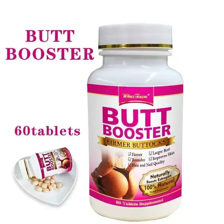 Butt Booster- Capsulas Agrandadoras de Pompis, Trasero- Efecto RAPIDO!